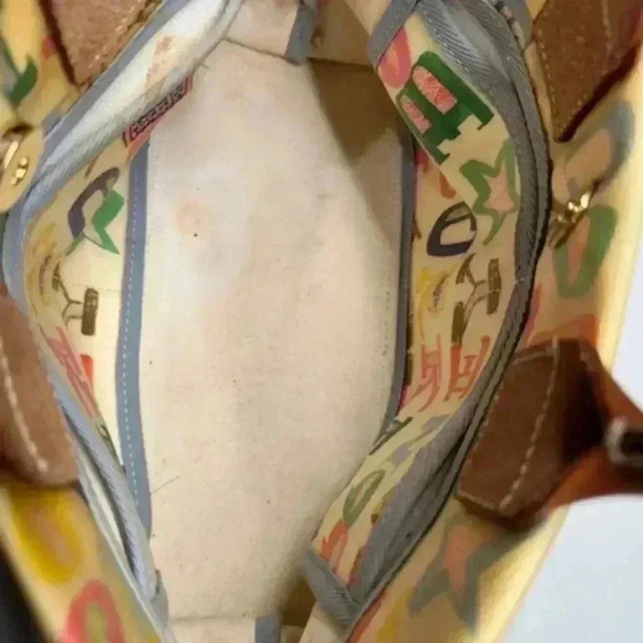 Dooney & Bourke Graffiti Doodle Bag - Picture 9 of 16